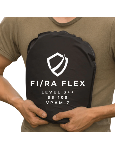 Plaques flexibles FI/RA Flex - SAPI - SA- NIJ 3++ SS109/MSC