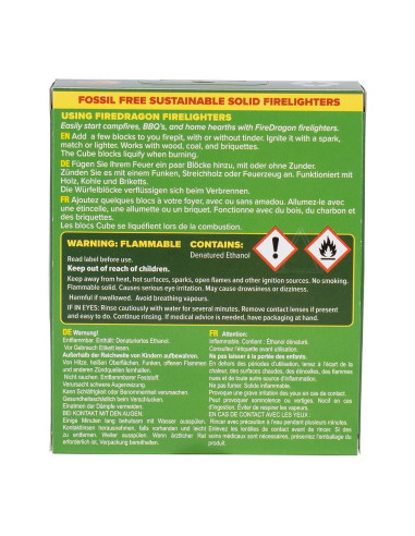 COMBUSTIBLE SOLIDE FIREDRAGON