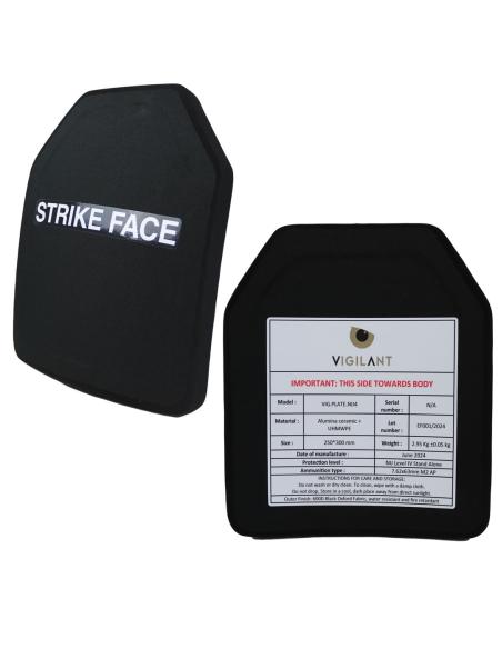 PLAQUE BALISTIQUE NIJ 4 Stand Alone 25X30cm (2.95 KG) PLAQUE BALISTIQUE NIJ 4 Stand Alone 25X30cm (2.95 KG)