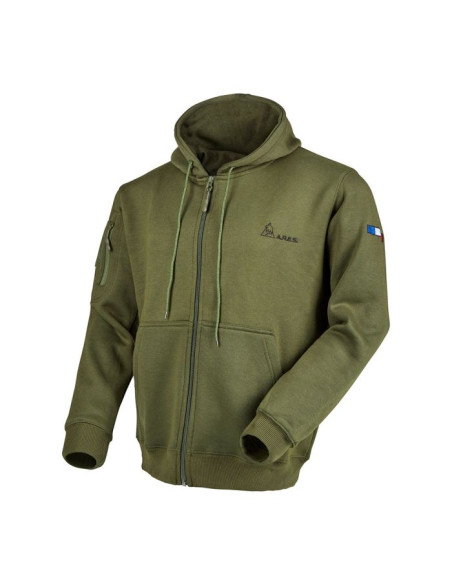 SWEAT FRENCH ARMY VERT OD