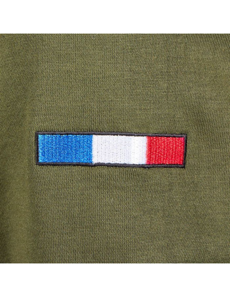 SWEAT FRENCH ARMY VERT OD