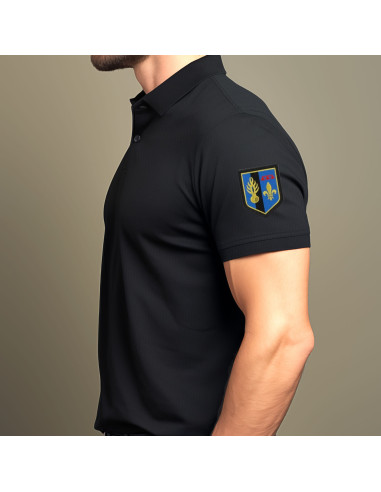 POLO GENDARMERIE RESPIRANT COOLDRY  NOIR