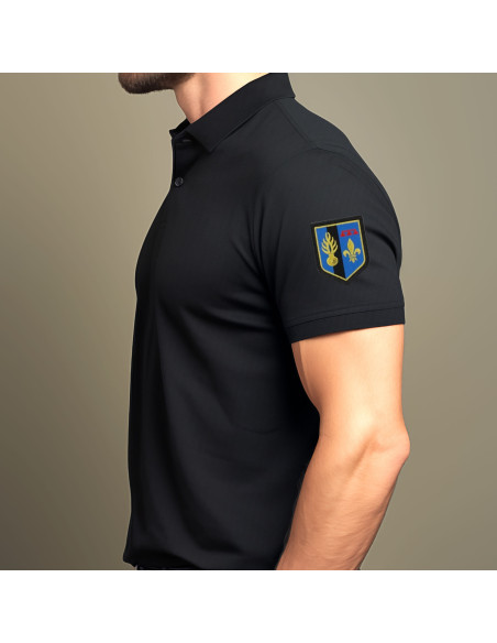 POLO GENDARMERIE RESPIRANT COOLDRY  NOIR