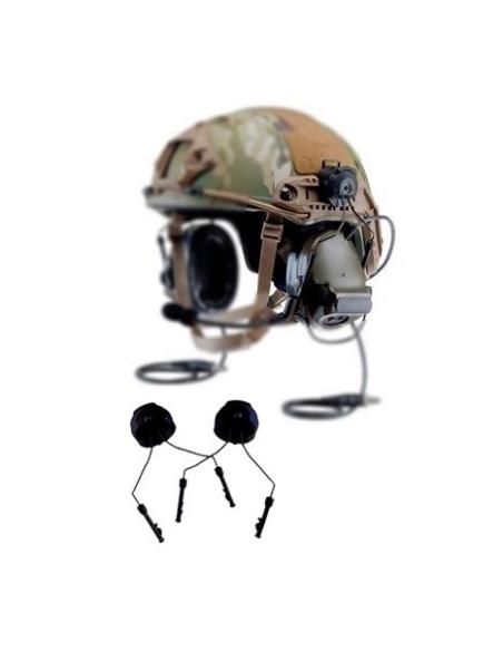 Fixations casque Peltor pour rail Picatinny Fixations casque Peltor pour rail Picatinny