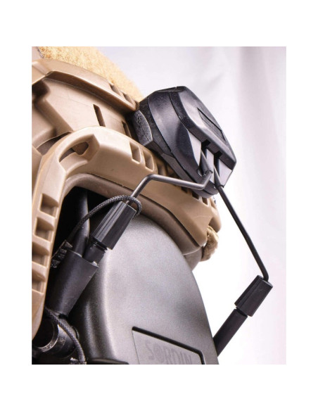 FIXATIONS CASQUE PELTOR POUR RAIL PICATINNY