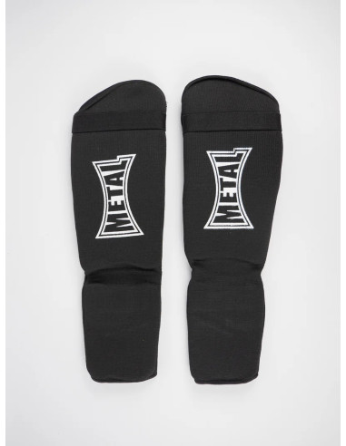 PROTEGE TIBIA+PIED COTON ELAST. NOIR