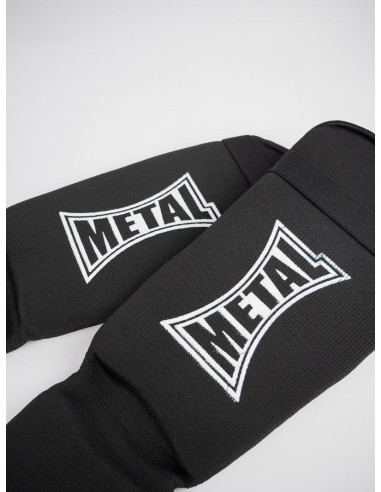 PROTEGE TIBIA+PIED COTON ELAST. NOIR