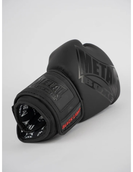 GANTS DE BOXE COMPÉTITION BLACK LIGHT
