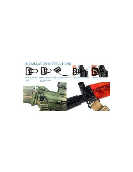 ATTACHE SANGLE ULOOP 1 INCH