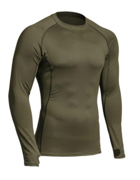 MAILLOT THERMO PERFORMER -10°C -20°C VERT OD MAILLOT THERMO PERFORMER -10°C -20°C VERT OD
