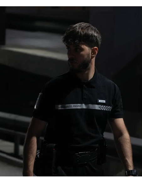 POLO MANCHES COURTES SECURITE PRIVEE SAFETEK