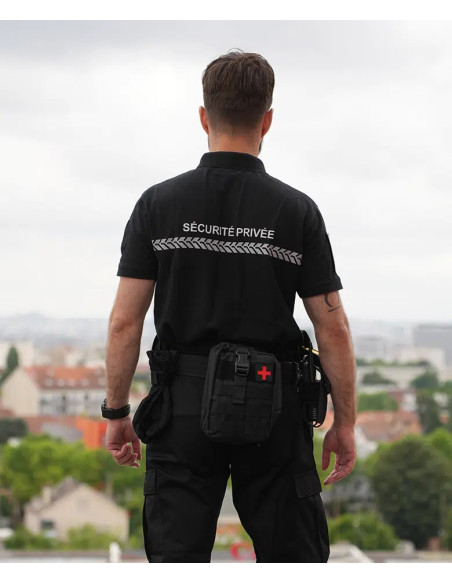 POLO MANCHES COURTES SECURITE PRIVEE SAFETEK