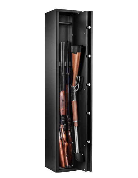 COFFRE FORT 5 ARMES SERRURE A CLEF 1400x250x250 mm - 2mm