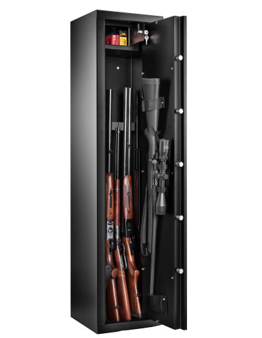 COFFRE 7 ARMES SERRURE A CLEF 1500x350x330 mm -...