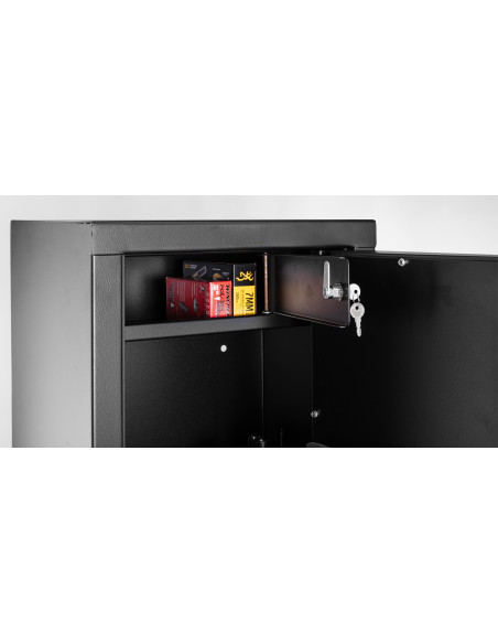 COFFRE 10 ARMES SERRURE A CLEF 1500x450x330 mm - 2mm