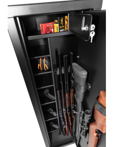 COFFRE 9 ARMES SERRURE A CLEF 1500x450x400 mm -...