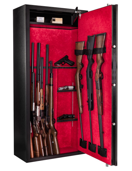 COFFRE 14 ARMES A CLEFS 1500x700x330 mm - 3mm