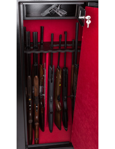 COFFRE 18 ARMES SERRURE A CLEF 1500x600x450 mm...