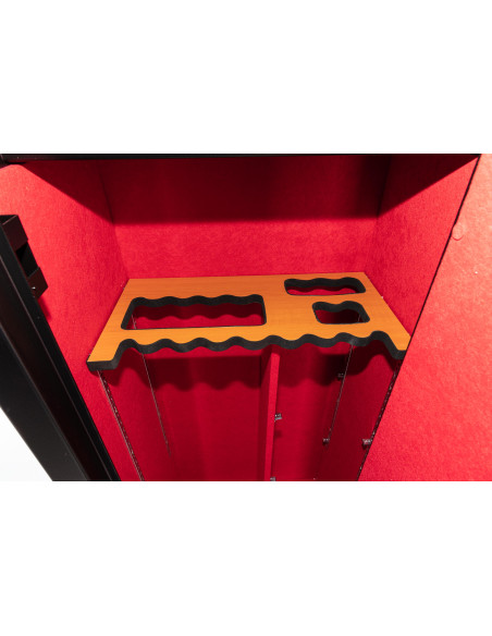 COFFRE 18 ARMES SERRURE A CLEF 1500x600x450 mm - 3mm