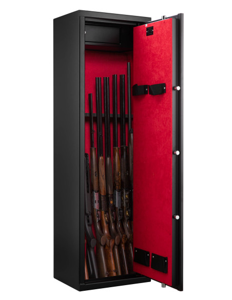 COFFRE 10 ARMES A CLEF - 1500x450x330 mm - 3 mm