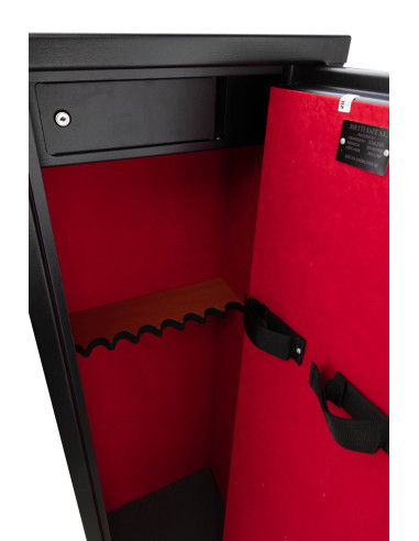 COFFRE 10 ARMES A CLEF - 1500x450x330 mm - 3 mm