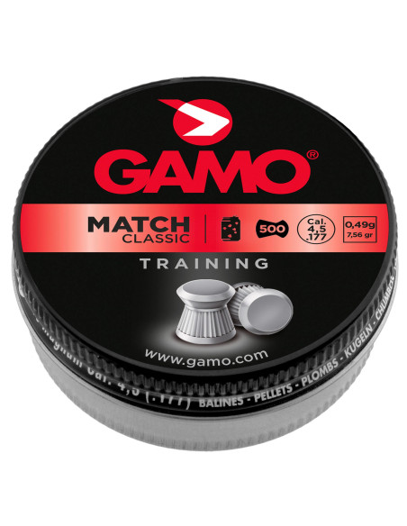BOITE DE PLOMBS MATCH CLASSIC 4,5 mm (x500)