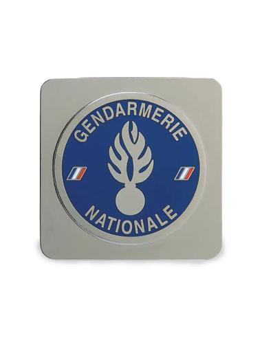 MEDAILLE GENDARMERIE SUPPORT CARRE