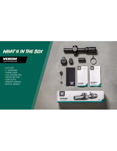 VENOM 1-6x24 AR-BDC3 IL SFP