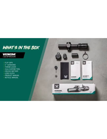 VENOM 1-6x24 AR-BDC3 IL SFP
