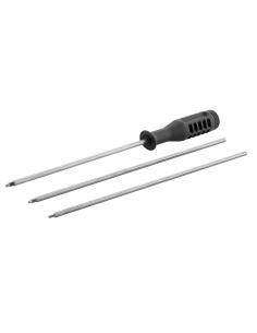 BAGUETTE DE NETTOYAGE ACIER (3 PIÈCES)
