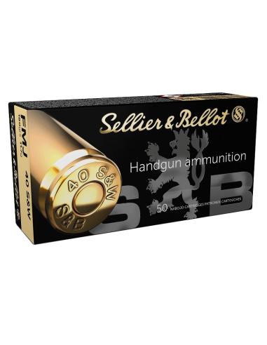 CARTOUCHES SB 40S&W FMJ 180gr x50