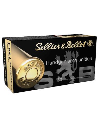 CARTOUCHES SB .357 MAG FMJ 158gr x50