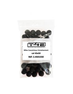 BILLES CAOUTCHOUC CAL 43 (X50) - RB PRAC-SERIES
