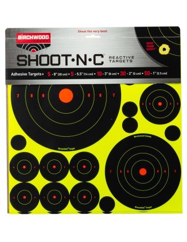 CIBLES REACTIVE BIRCHWOOD CASSEY LOT DE 6