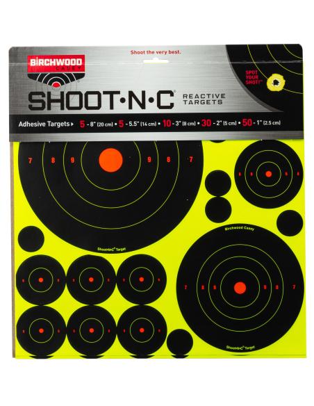 CIBLES REACTIVE BIRCHWOOD CASSEY LOT DE 6