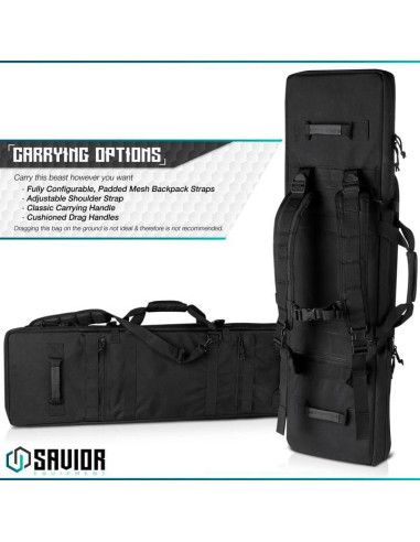 HOUSSE URBAN WARFARE 36" NOIR