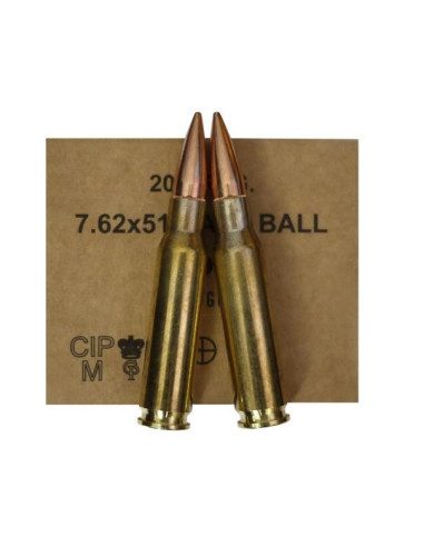 CAISSE CARTOUCHES GGG .308 FMJ 147gr GPX11 x640