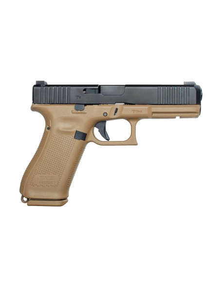 PISTOLET GLOCK 17 Gen 5 FR COYOTE ARMEE FRANCAISE Cal.9x19