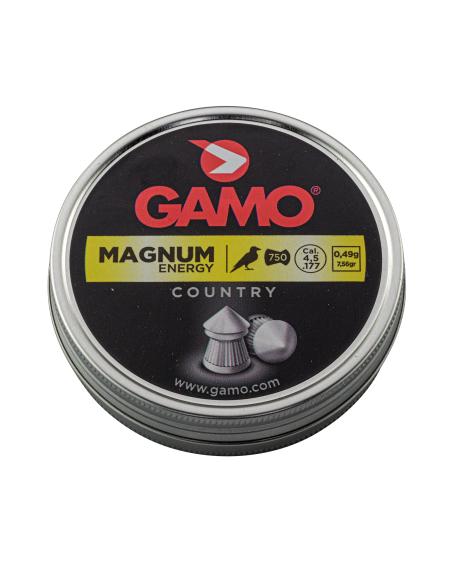 BOITE DE PLOMBS GAMO MAGNUM 4,5 mm (x750) BOITE DE PLOMBS GAMO MAGNUM 4,5 mm (x750)