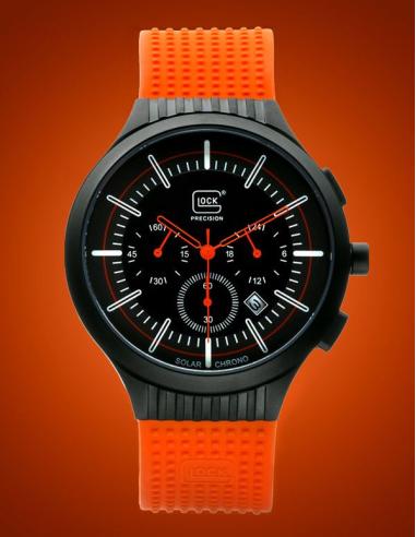 MONTRE GLOCK WATCH CHRONO SET ORANGE