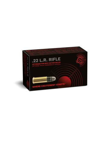 CARTOUCHES GECO .22LR RIFLE x50