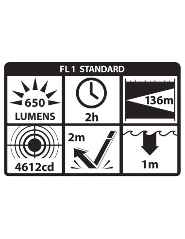 LAMPE ARME DE POING TCM-10-GL LASER VERT
