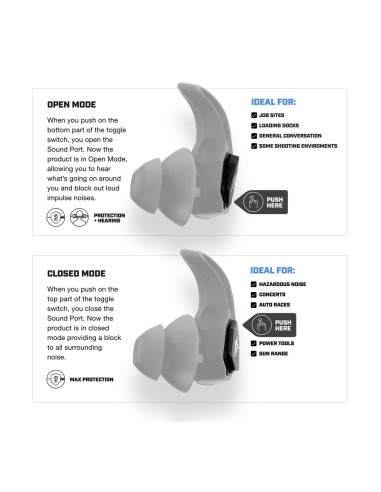 BOUCHONS D'OREILLES X30I TAN