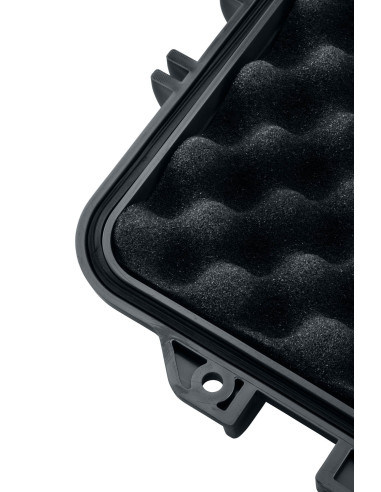 MALLETTE NOIRE 103 X 33 X 15 CM MOUSSE PRÉDÉCOUPÉE