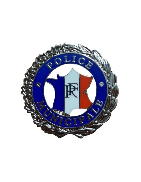 MEDAILLE POLICE MUNICIPALE POUR PORTE CARTE GK
