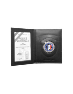 MEDAILLE POLICE MUNICIPALE POUR PORTE CARTE GK 2