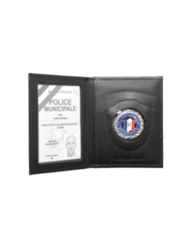 MEDAILLE POLICE MUNICIPALE POUR PORTE CARTE GK