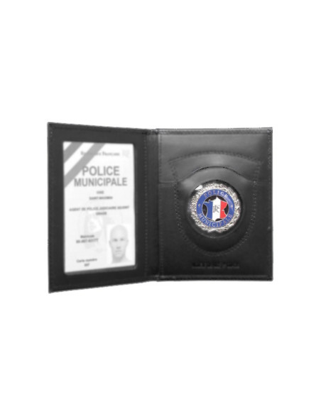 MEDAILLE POLICE MUNICIPALE POUR PORTE CARTE GK