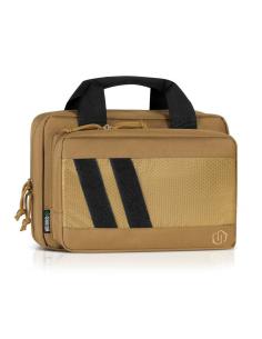 HOUSSE PISTOL CASE TAN 2 ARMES
