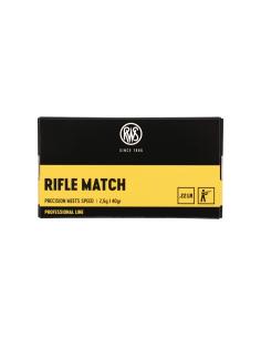 CARTOUCHES RWS .22LR RIFLE MATCH x50